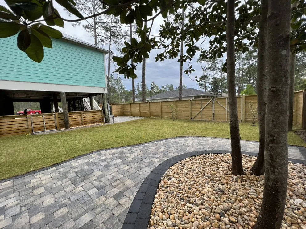 Affordable yard maintenance in Santa Rosa Beach, FL by Poarch Creek Landscaping