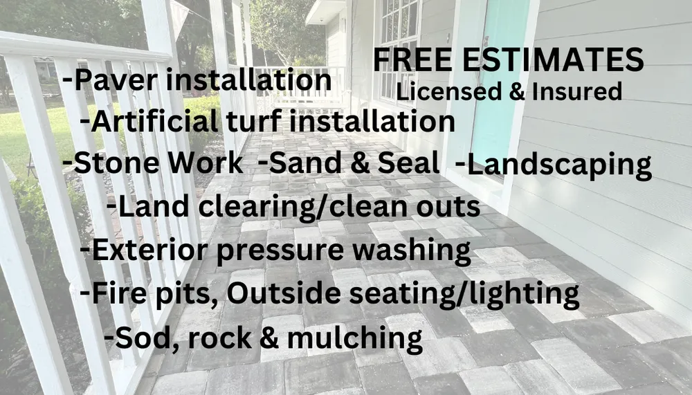 Professional lawn care service experts serving Lakeland, FL - Polk Stone & Pavers