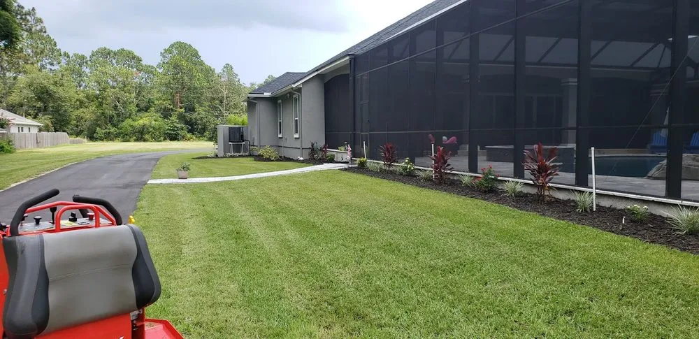 Expert landscape design in Orange Park, FL by Pollicks Lawncare