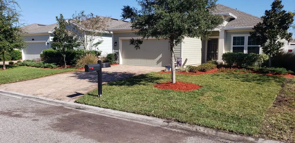 Professional lawn mowing service for outdoor upgrades in Orange Park, FL by Pollicks Lawncare