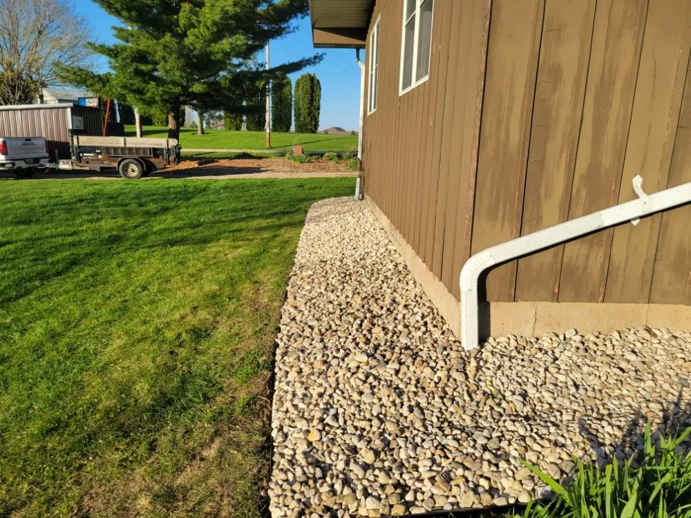 Custom landscape installation in Monroe, WI - Pollock Land Management