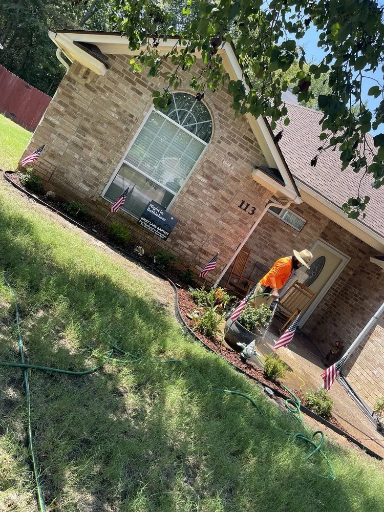 Affordable outdoor landscaping near you in Tyler, TX by Polo Lawn Service