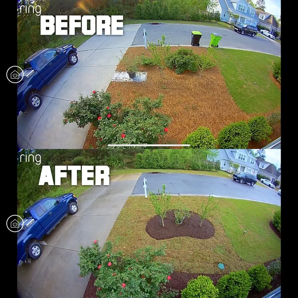 Professional lawn mowing service for homes in Wilmington, NC by Poly Landscapes