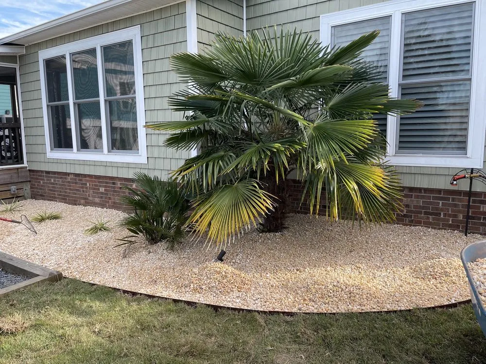 Custom lawn care service in Wilmington, NC by Poly Landscapes