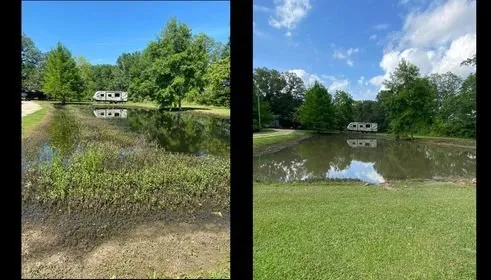 Professional yard maintenance experts serving Mandeville, LA - Pond Cleaning Service