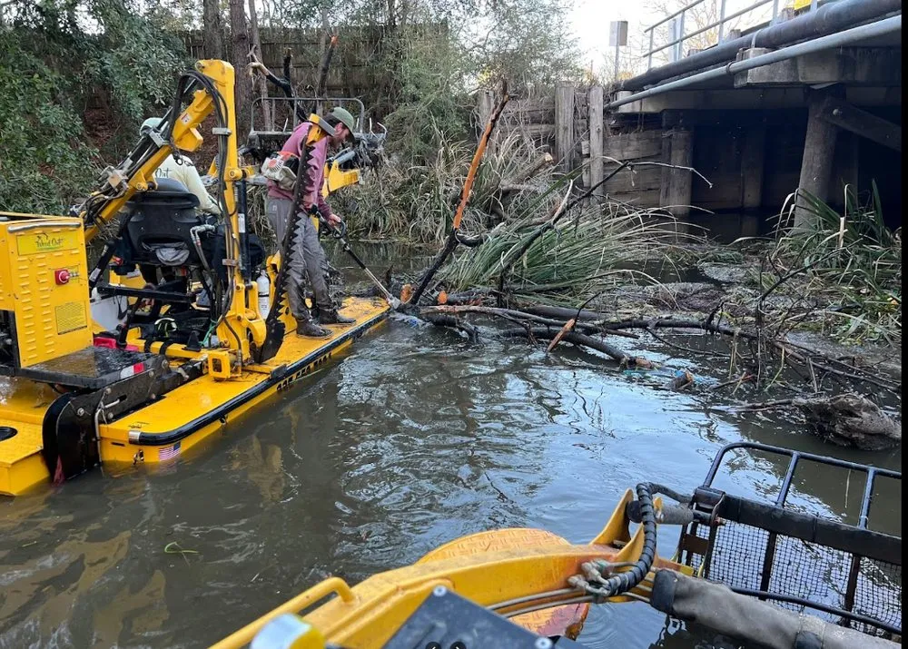 Local landscape installation for residential properties in Mandeville, LA by Pond Cleaning Service