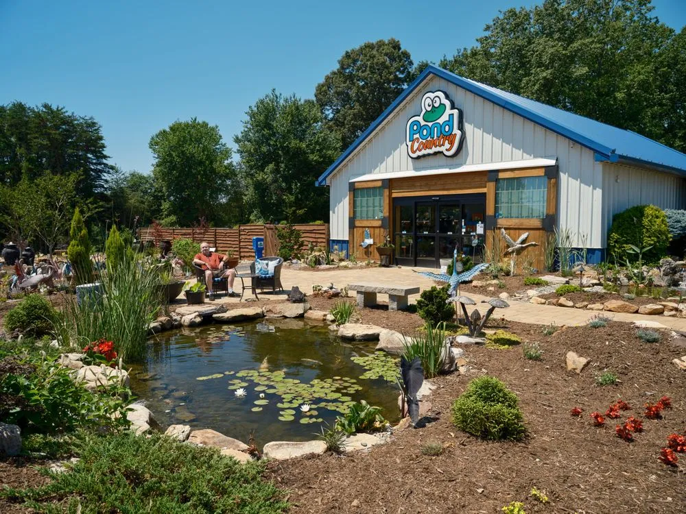 Professional landscaping services in Colfax, NC by Pond Country
