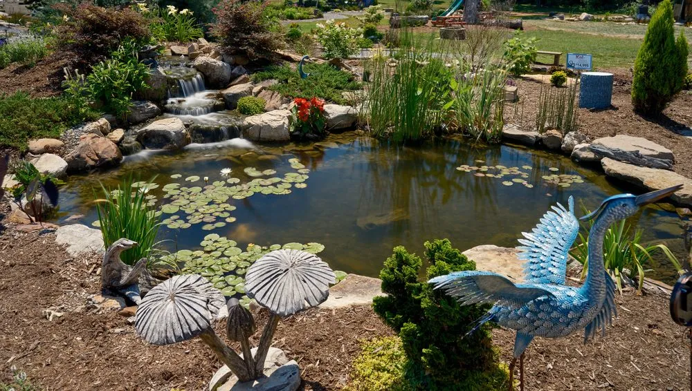 Expert garden landscaping in Colfax, NC - Pond Country