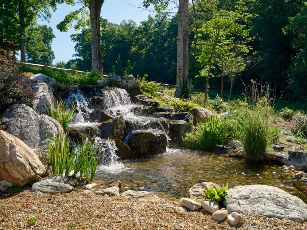 Top-rated landscape design with custom design across Colfax, NC - Pond Country