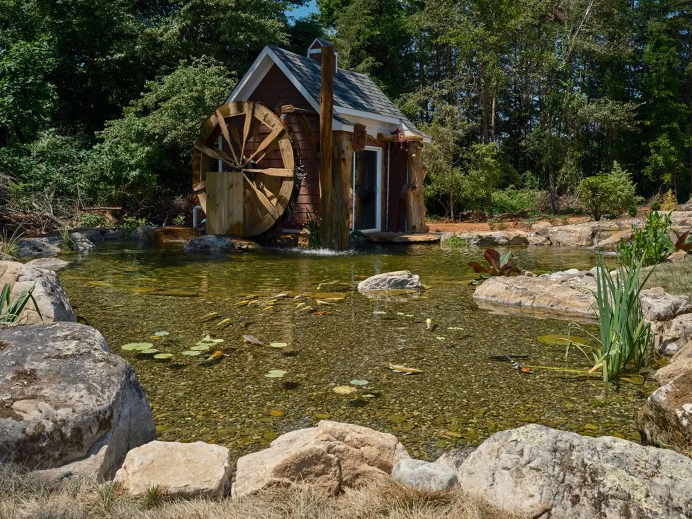 Local residential landscaping in Colfax, NC by Pond Country