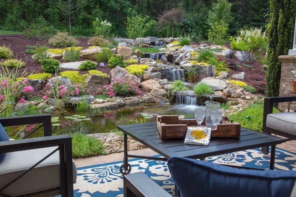 Professional outdoor landscaping experts serving Mooresville, NC - Pond Country