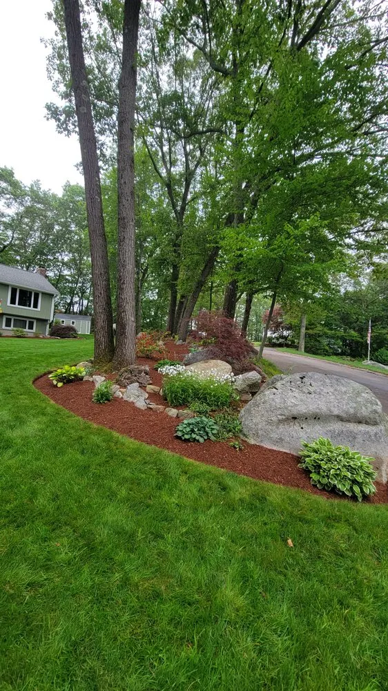 Trusted garden landscaping for homes in Bellingham, MA by Pond Hollow Landscape & Design