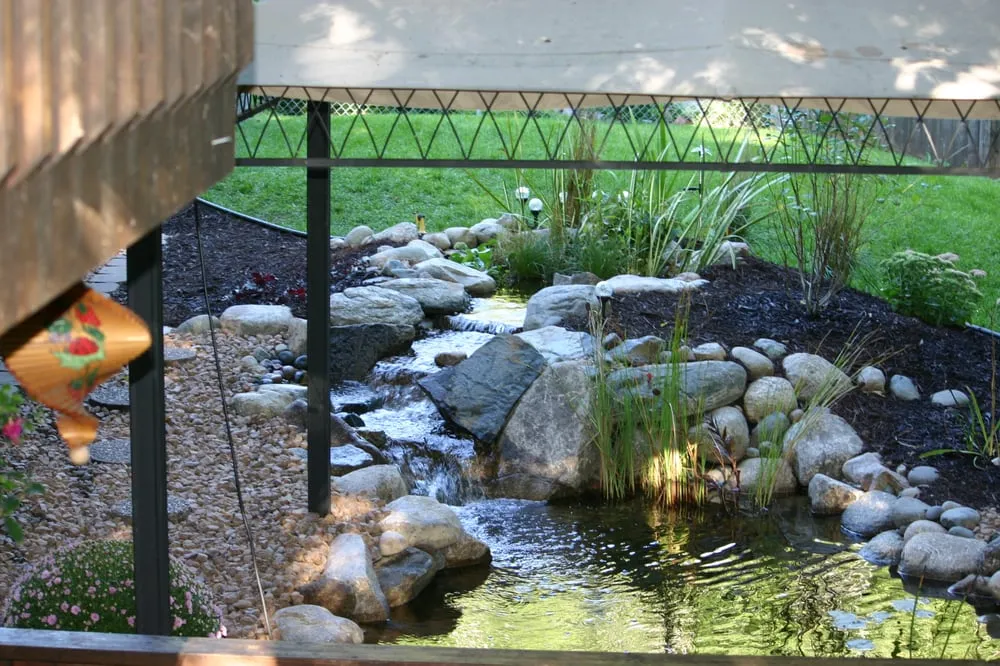 Top-rated landscaping services with custom design in Minneapolis, MN by Pond King Water Gardens