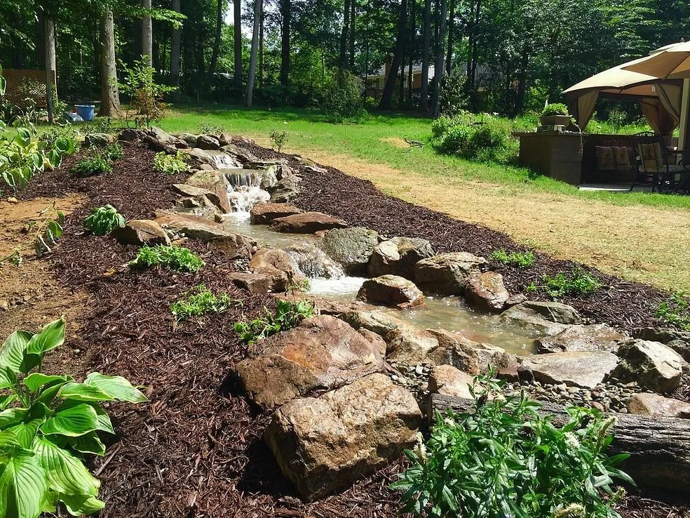 Reliable yard maintenance for homes in Greensboro, NC by Pond Professors