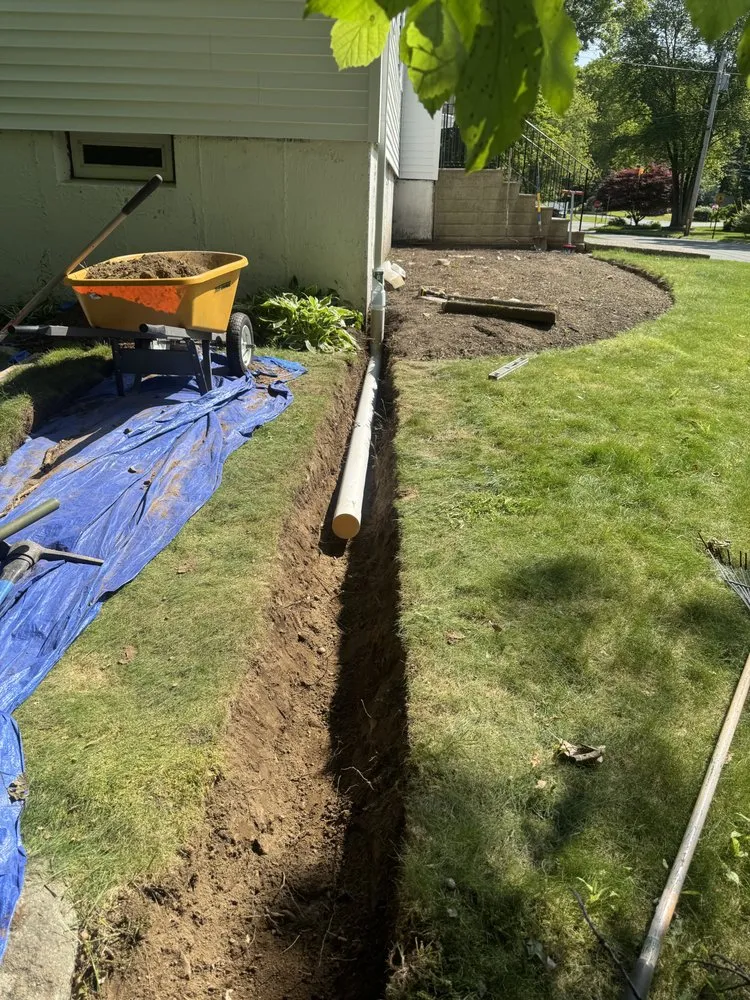 Top-rated landscape installation in Foxborough, MA by Pond Property Maintenance