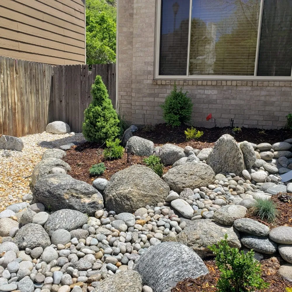 Custom landscape installation in Colorado Springs, CO - Ponderosa Landscapes