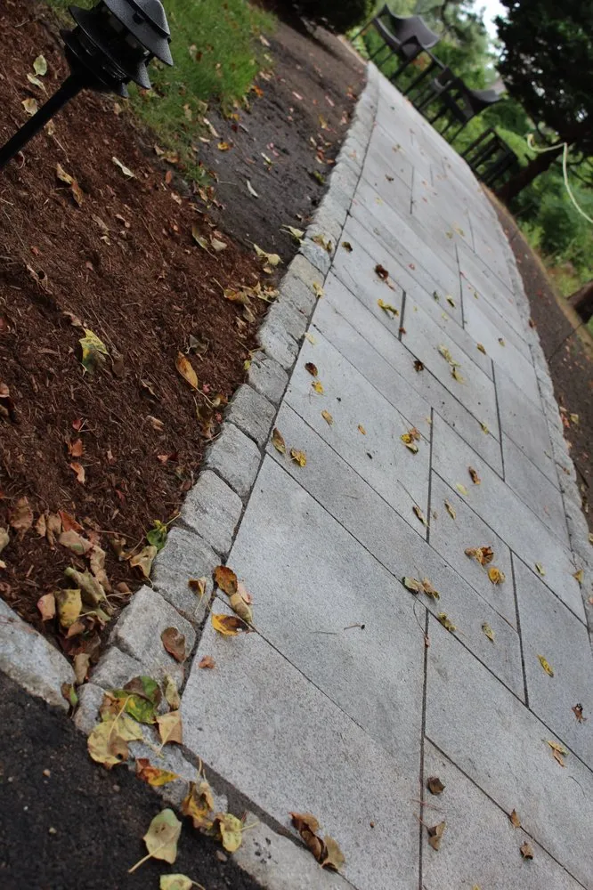 Custom residential landscaping in Eastham, MA by Ponderosa Landscaping