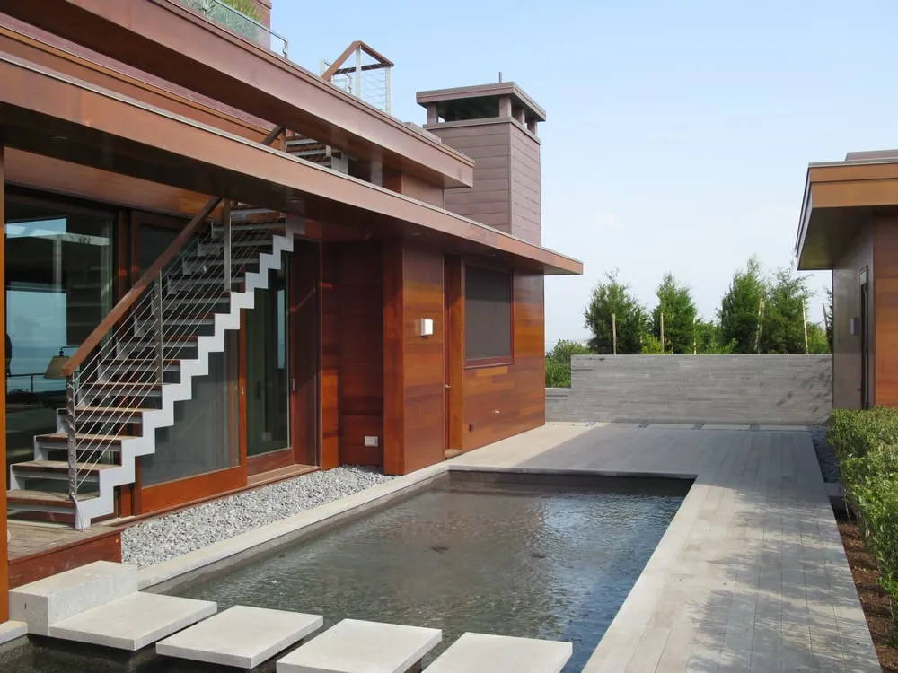 Affordable yard cleanup service with custom design in Eastham, MA by Ponderosa Landscaping