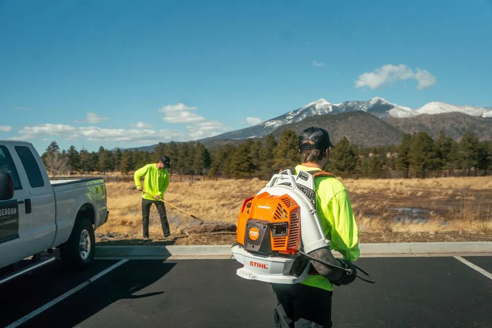 Expert lawn mowing service experts serving Flagstaff, AZ - Ponderosa Pathways