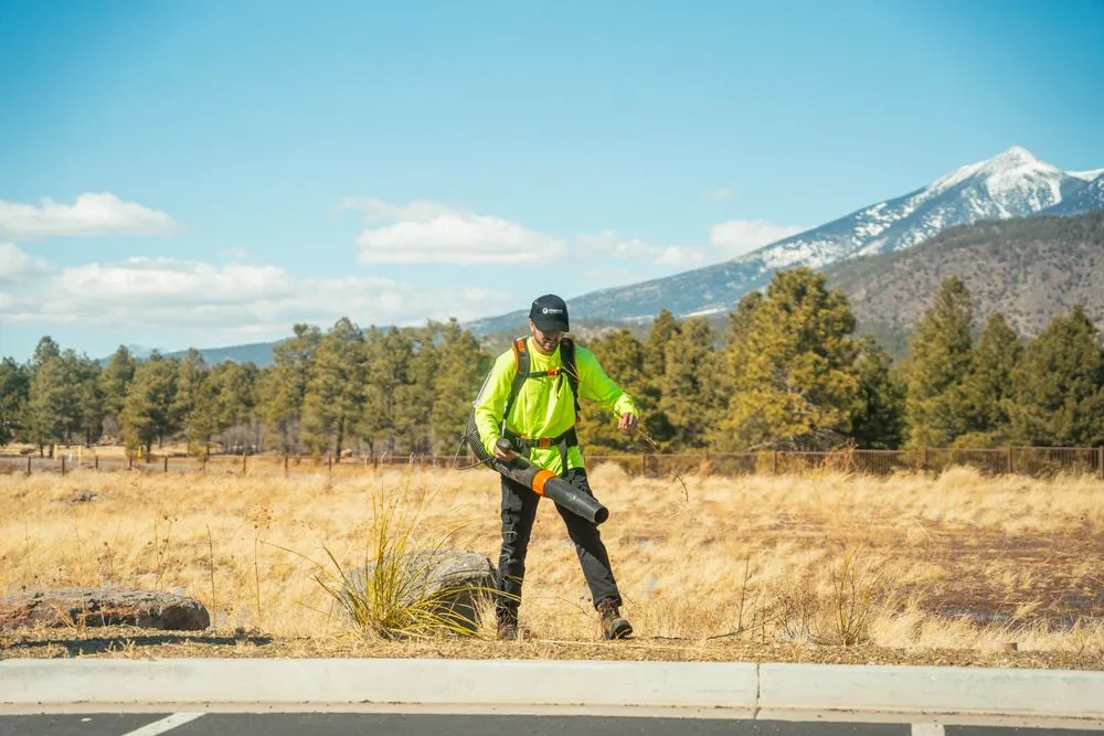 Expert lawn care service for year-round maintenance in Flagstaff, AZ by Ponderosa Pathways