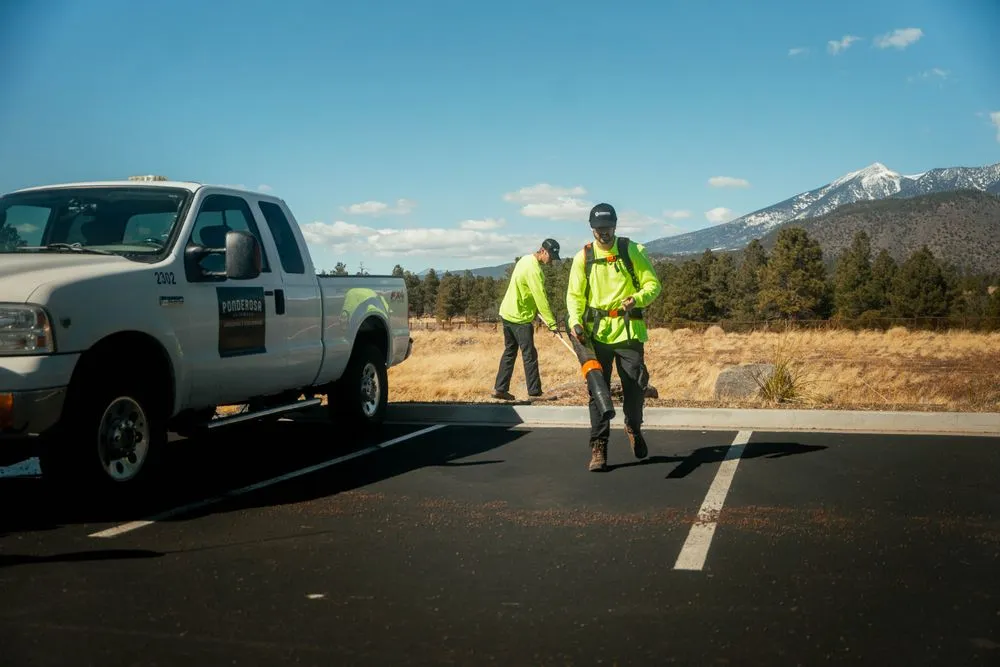 Custom residential landscaping in Flagstaff, AZ by Ponderosa Pathways