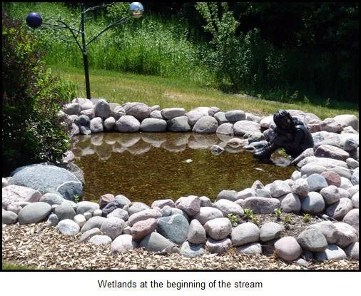 Custom outdoor landscaping for homes in Colgate, WI by Ponds & Paradise
