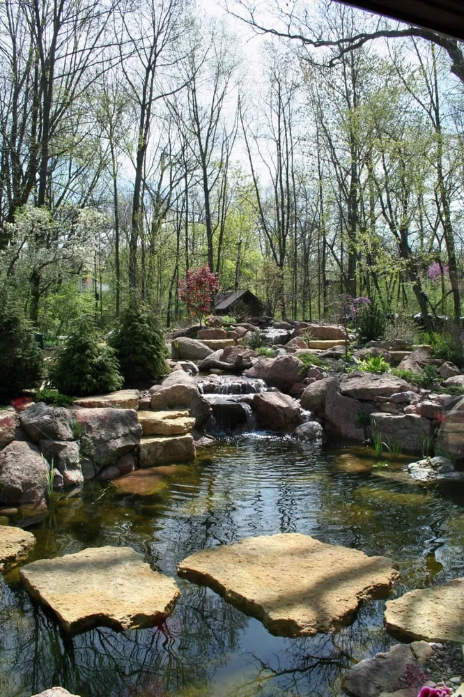 Affordable outdoor landscaping in Gilberts, IL by Ponds of Illinois