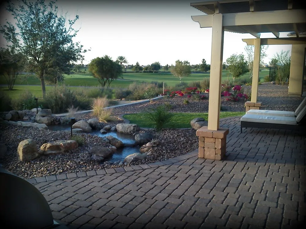 Custom garden landscaping experts serving Queen Creek, AZ - Pondscapes