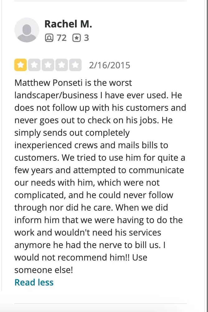 Reliable yard maintenance in New Orleans, LA by Ponseti Landscaping