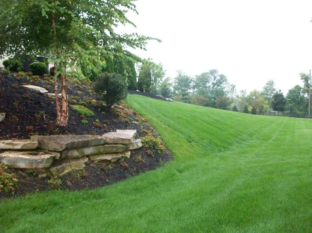 Custom lawn mowing service with custom design in Delaware, OH by Pony Lawncare and Landscaping