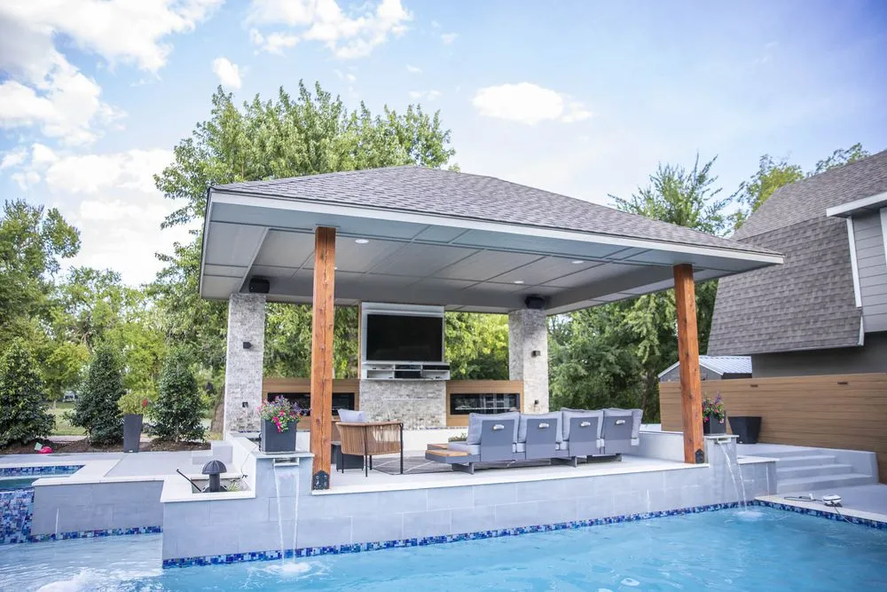 Top-rated residential landscaping for homes in Edmond, OK by Pool Envy