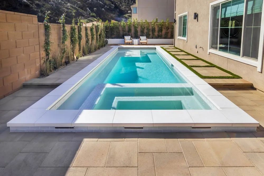 Custom garden landscaping for residential properties in Sherman Oaks, CA by Pool Masters