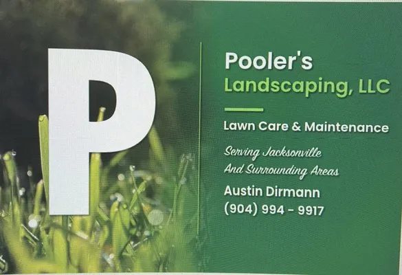 Pooler’s Landscaping Logo