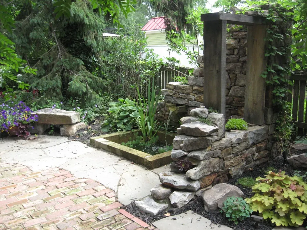 Custom landscape design in Frederick, MD by Poole's Stone & Garden