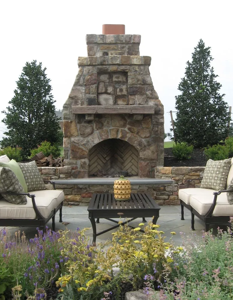 Expert outdoor landscaping with custom design across Frederick, MD - Poole's Stone & Garden