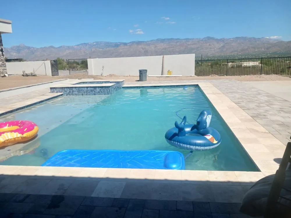 Affordable garden landscaping in Tucson, AZ by Pools Hardscaping