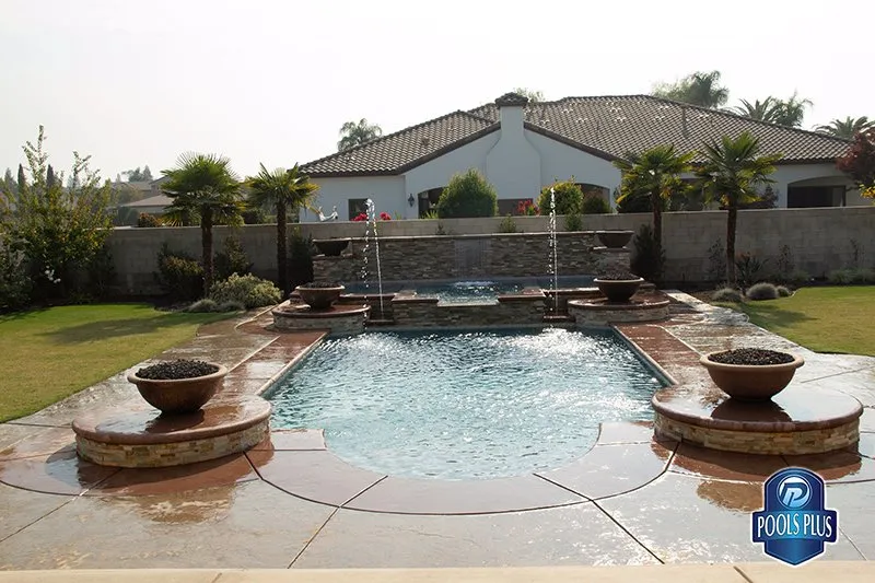 Expert yard maintenance for beautiful yards in Visalia, CA by Pools Plus