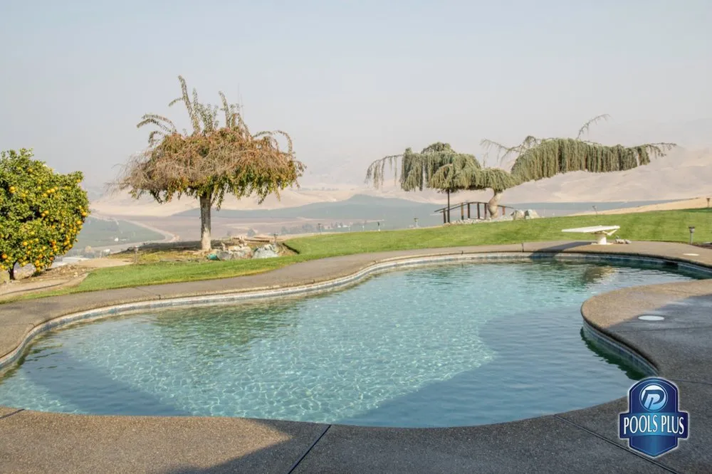 Custom garden landscaping with custom design in Visalia, CA by Pools Plus