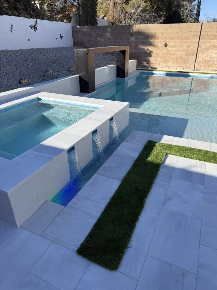 Affordable yard maintenance for homes in Las Vegas, NV by Pools