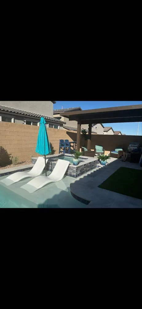 Expert outdoor landscaping for residential properties in Las Vegas, NV by Pools