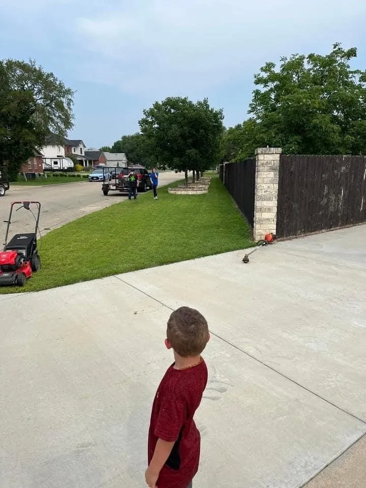 Affordable landscape installation in Killeen, TX by Poor Boys Lawn Service