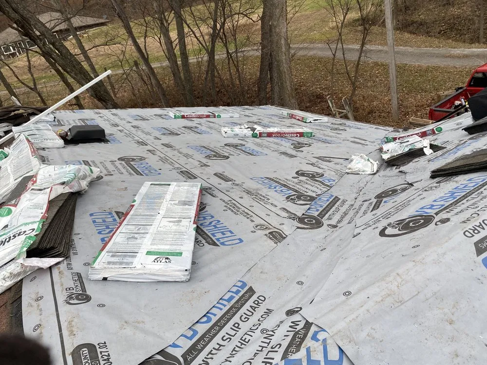 Expert outdoor landscaping with custom design in Saint Joseph, MO by Poorboys Lawn and Landscaping