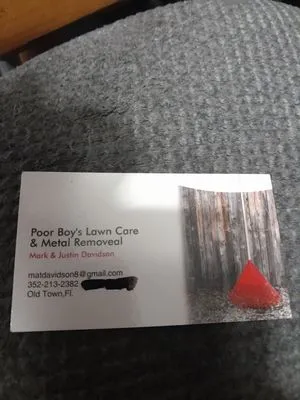 Poorboys Lawn Care and Landscaping