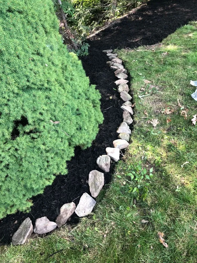 Custom garden landscaping in Bridgeville, PA - Pope Landscaping