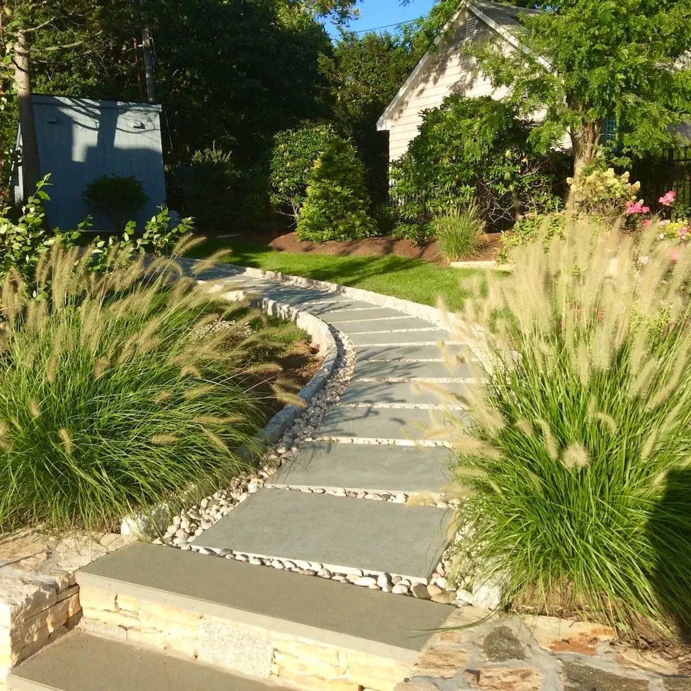 Custom landscape installation in Woodbridge, CT - POPEL Landscaping and Design