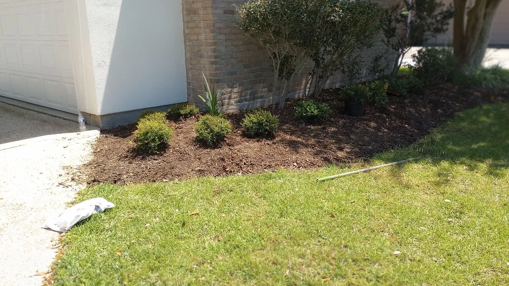 Custom residential landscaping in Baton Rouge, LA by Popeye's Landscape