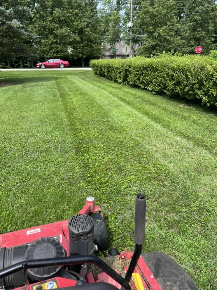 Local landscape installation in Indianapolis, IN by Popeye’s Mowing