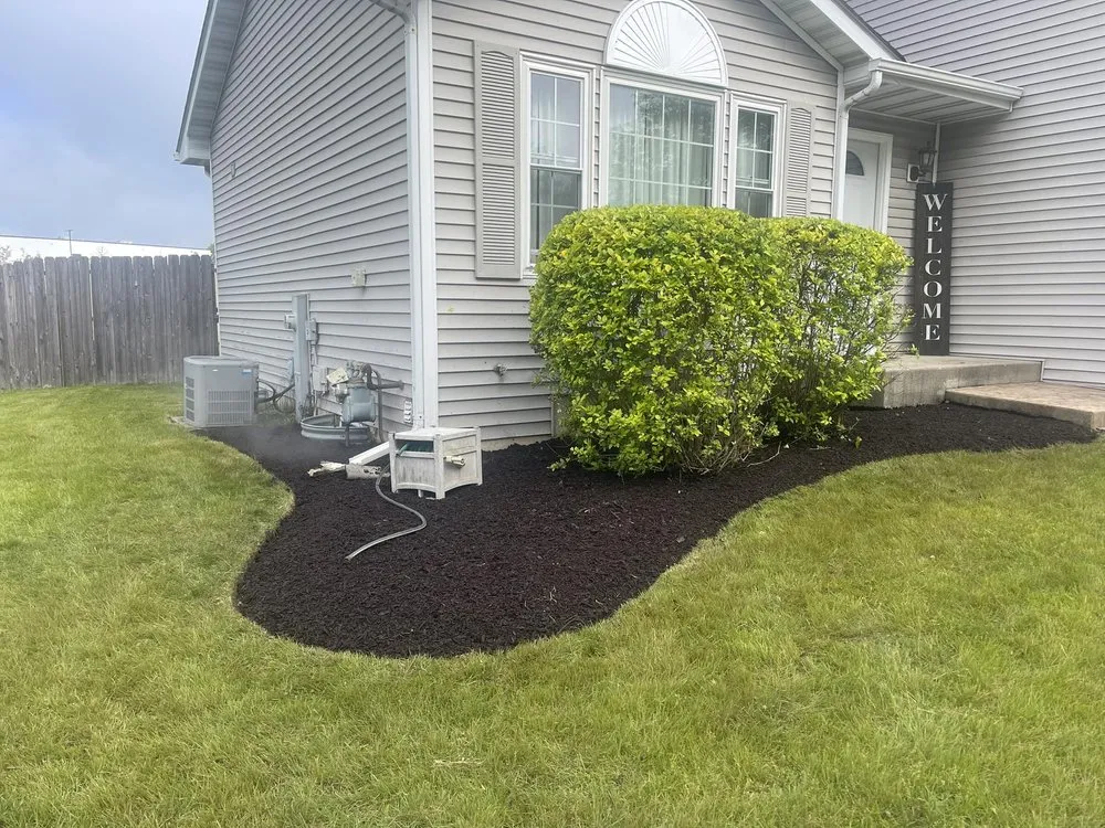 Professional landscaping services for homes in Shorewood, IL by Porcaro Services