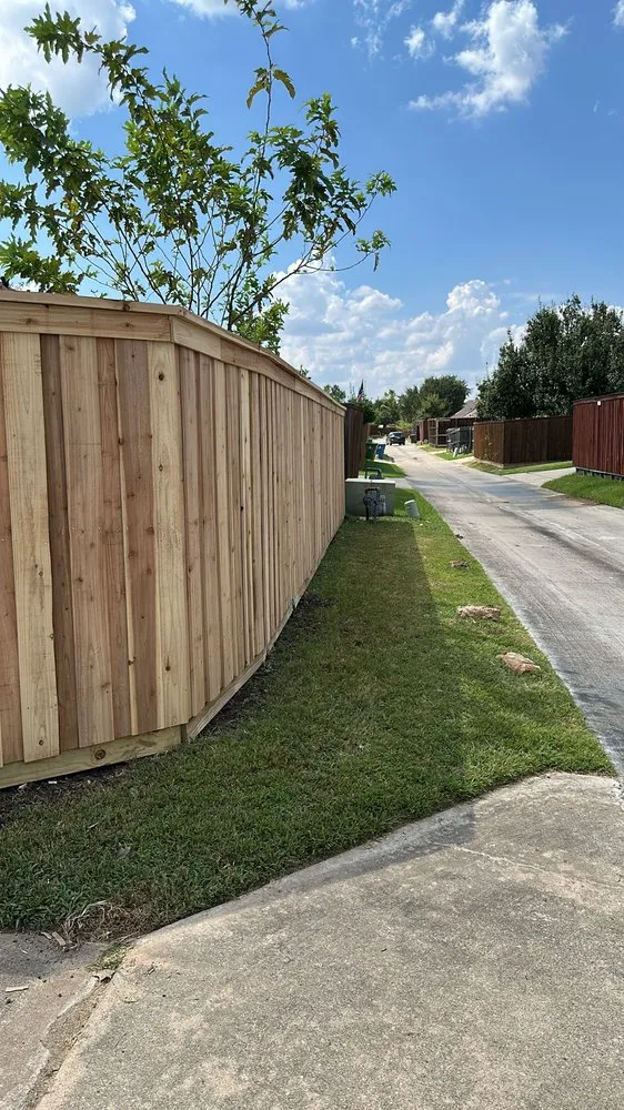 Professional yard maintenance for homes in Garland, TX by Porch Fencing and Landscaping
