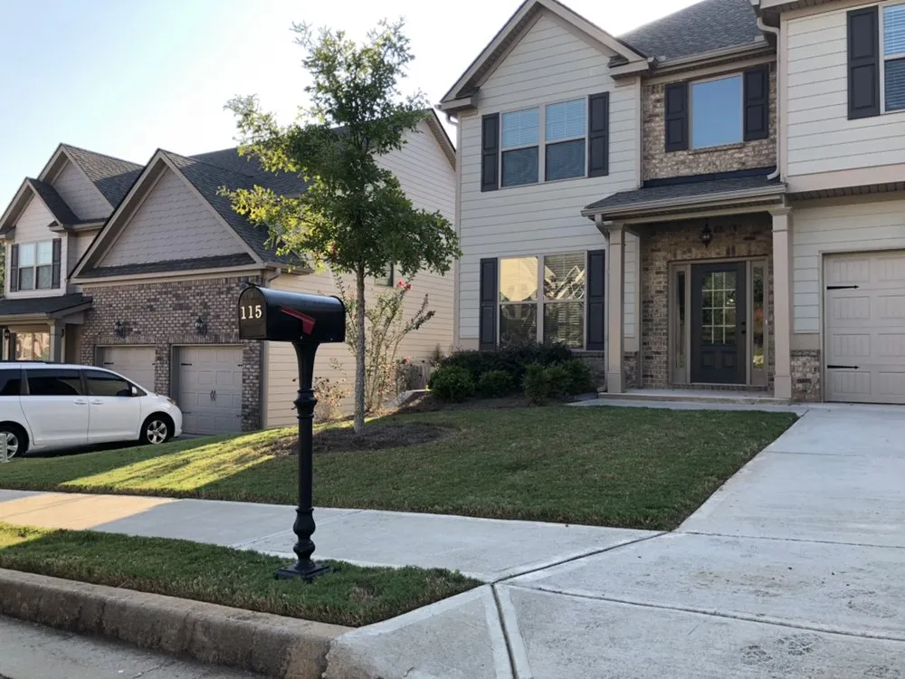 Affordable landscape installation in Newnan, GA - Porch View Lawn Care